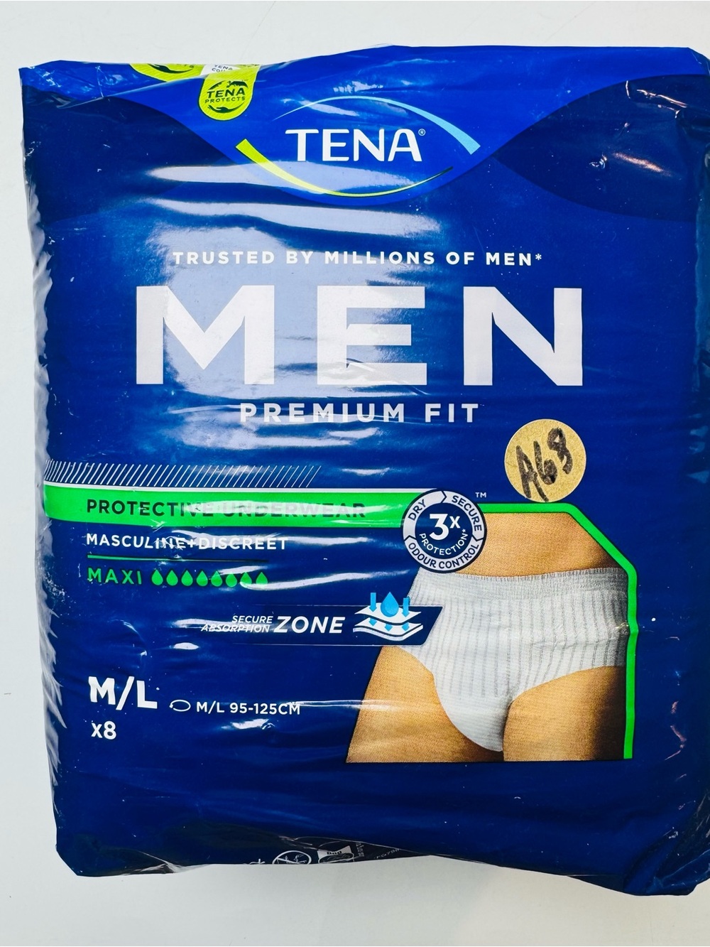 TENA Men Premium Fit Protective Underwear M/L